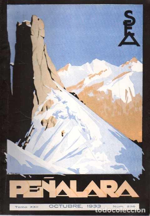 Livros em segunda m&atilde;o: PE&Ntilde;ALARA. TOMO XXII. A&Ntilde;O XXI. OCTUBRE, 1933. NUM. 238. - REVISTA ILUSTRADA DE ALPINISMO.