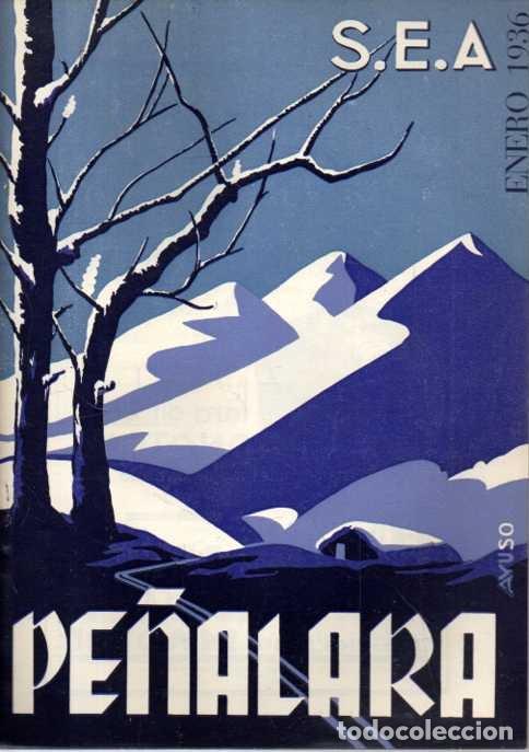 Livros em segunda m&atilde;o: PE&Ntilde;ALARA. TOMO XXV. A&Ntilde;O XXIV. ENERO, 1936. NUM. 265. - REVISTA ILUSTRADA DE ALPINISMO.