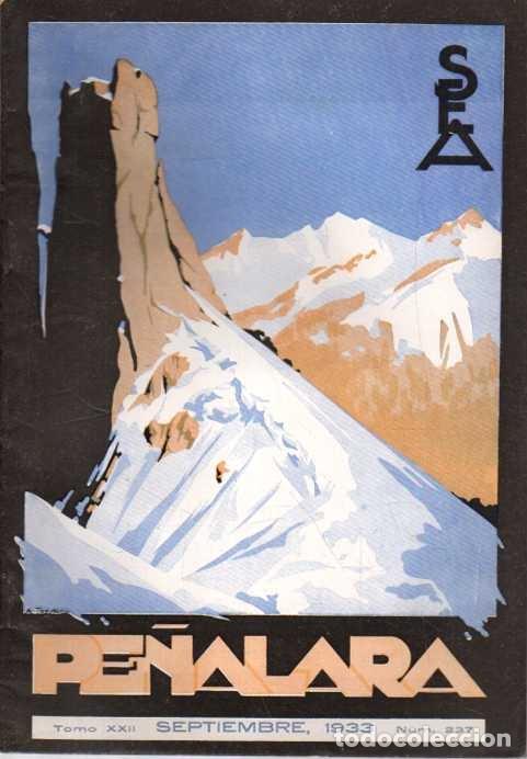 Livros em segunda m&atilde;o: PE&Ntilde;ALARA. TOMO XXII. SEPTIEMBRE. 1933. NUM. 237. - REVISTA ILUSTRADA DE ALPINISMO.
