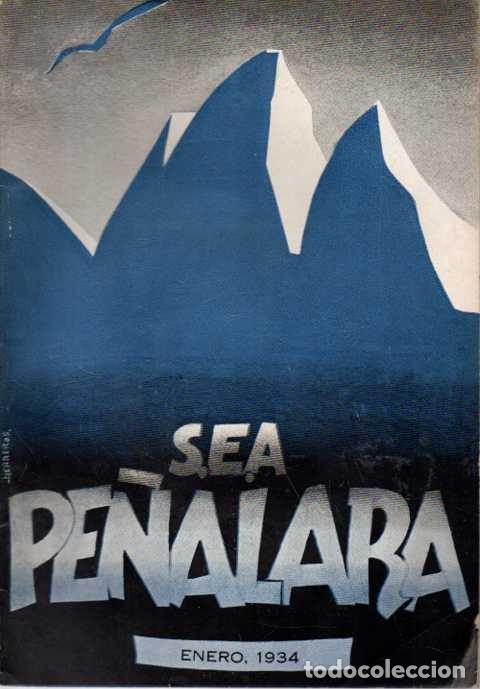 Livros em segunda m&atilde;o: PE&Ntilde;ALARA. TOMO XXIII. A&Ntilde;O XXII. ENERO, 1934. NUM. 241. - REVISTA ILUSTRADA DE ALPINISMO.