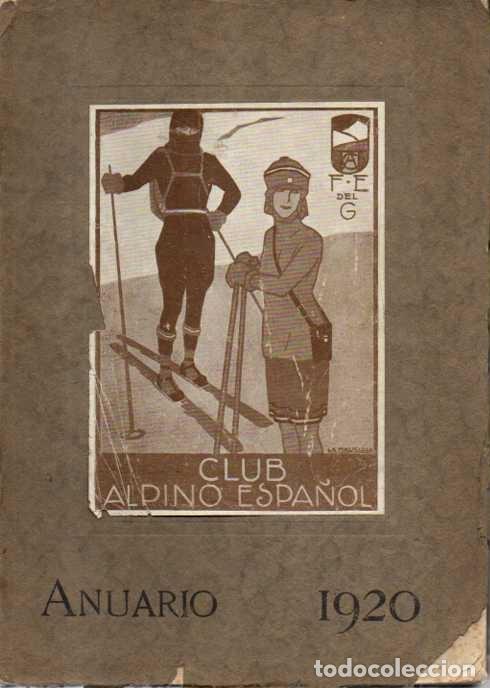 Libros: CLUB ALPINO ESPA&Ntilde;OL. ANUARIO 1920. - REVISTA.