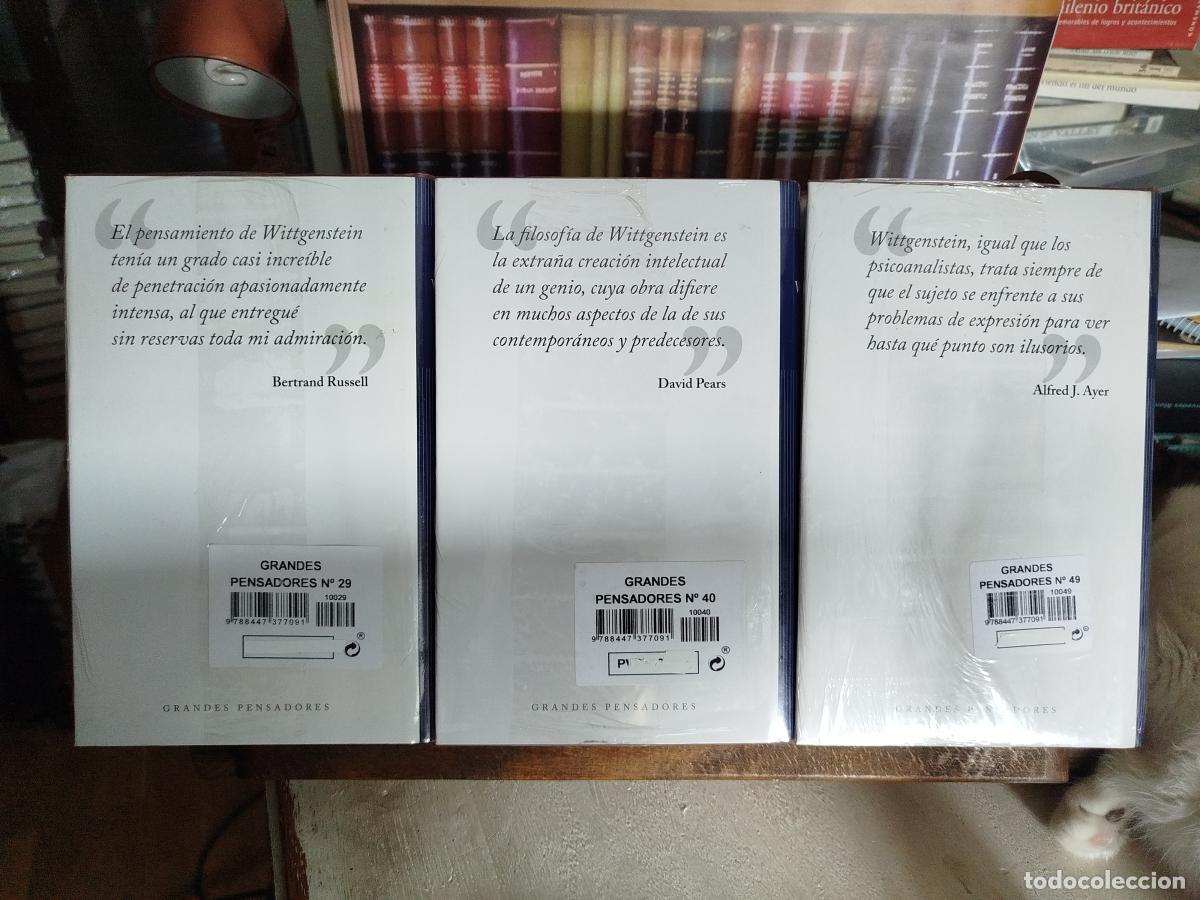 Libros: Obra selecta (3 vol.) - Wittgenstein, Ludwig (1889-1951) - Foto 3