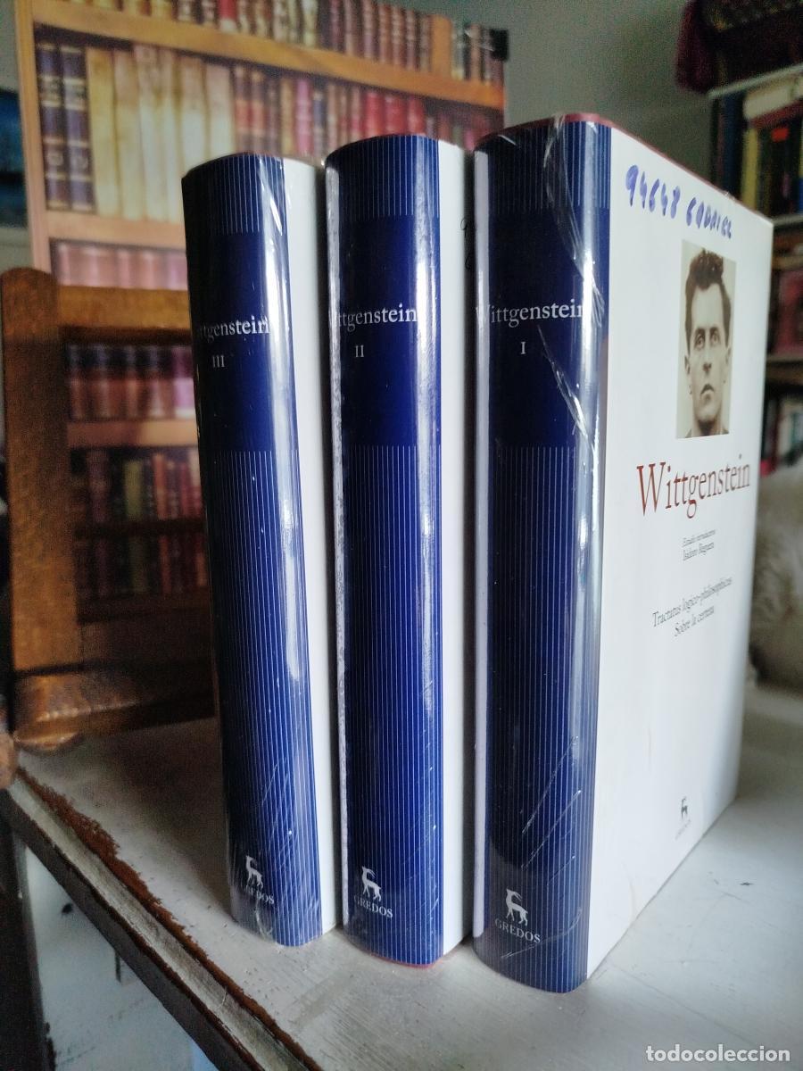 Libros: Obra selecta (3 vol.) - Wittgenstein, Ludwig (1889-1951) - Foto 4