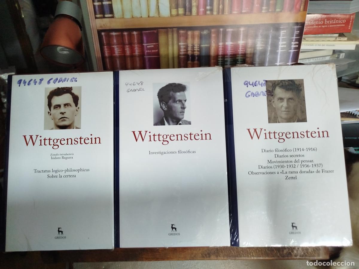Libros: Obra selecta (3 vol.) - Wittgenstein, Ludwig (1889-1951)