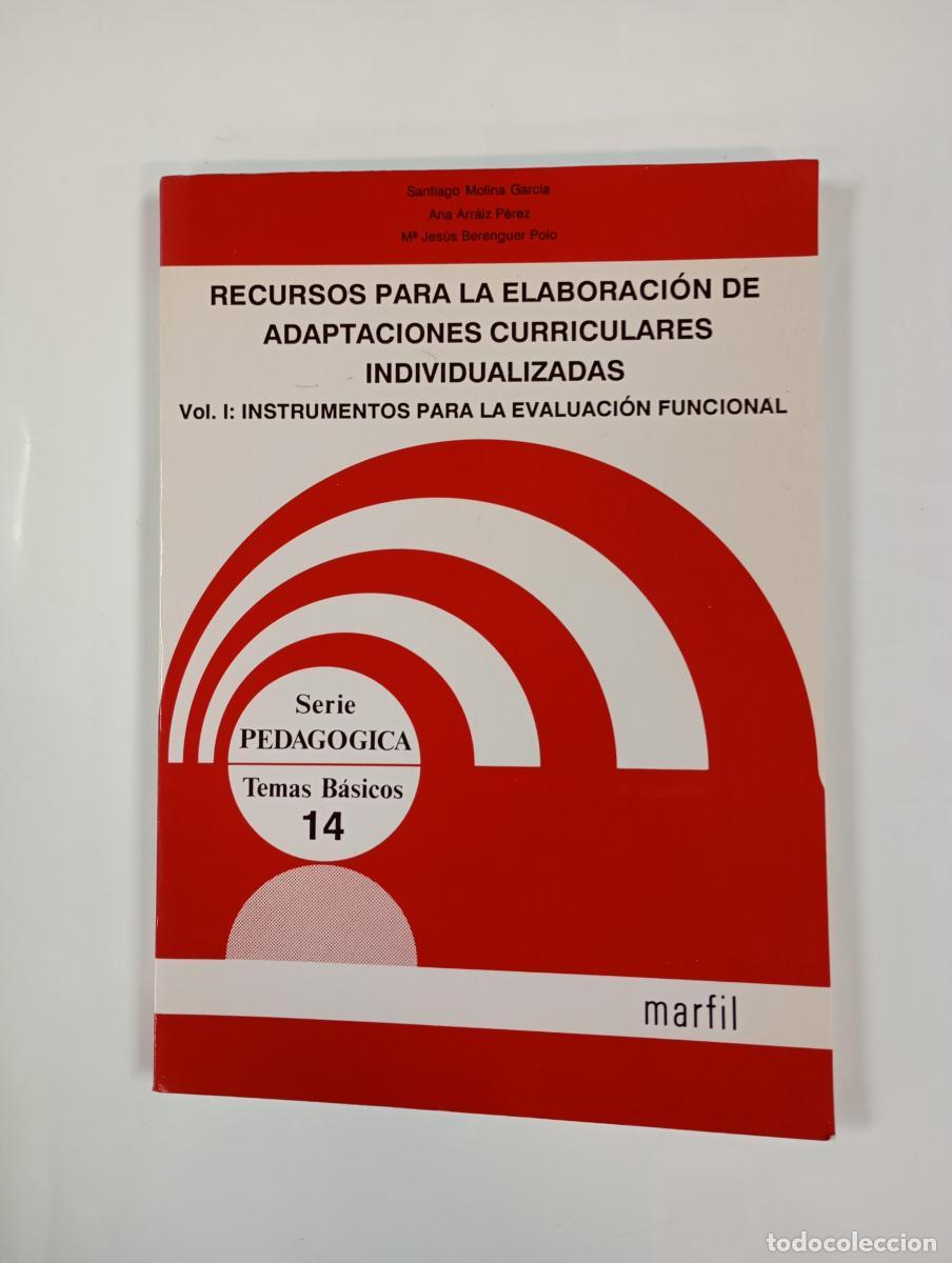 Libros: Recursos para la elaboraci&oacute;n de adaptaciones curriculares individualizadas. - Santiago Molina Garc&iacute;a