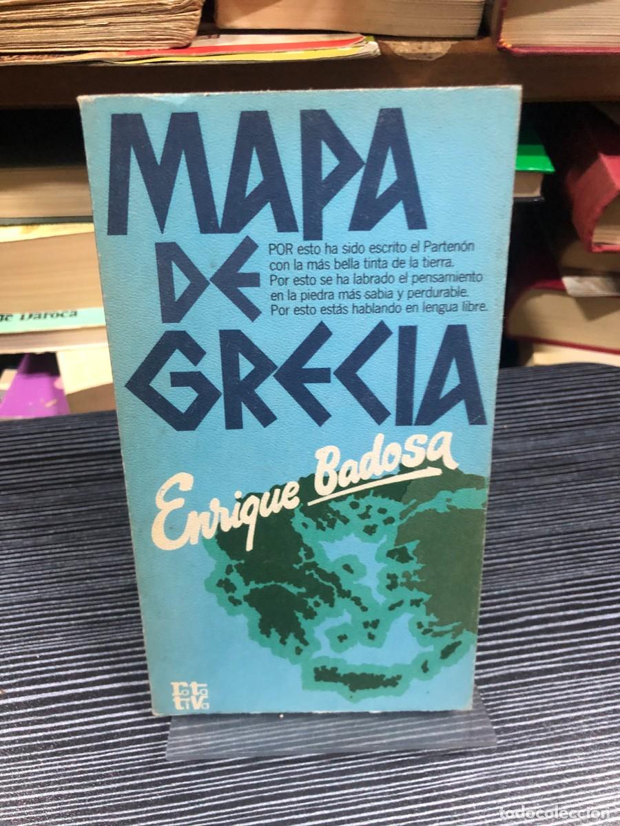 Libros: Mapa de Grecia Enrique Badosa - Foto 1