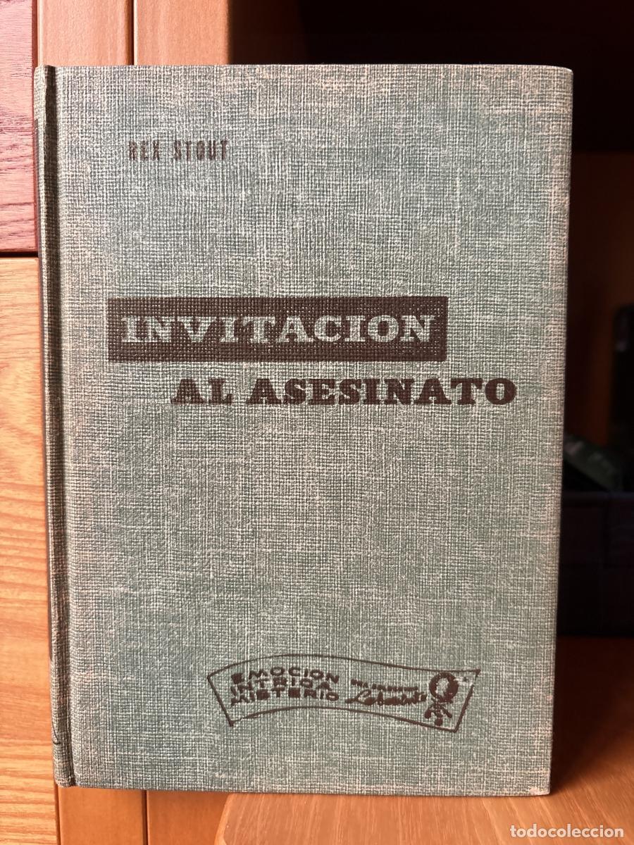 B&uuml;cher: Invitaci&oacute;n al asesinato - Rex Stout. Traducci&oacute;n Anna muria. tdk867
