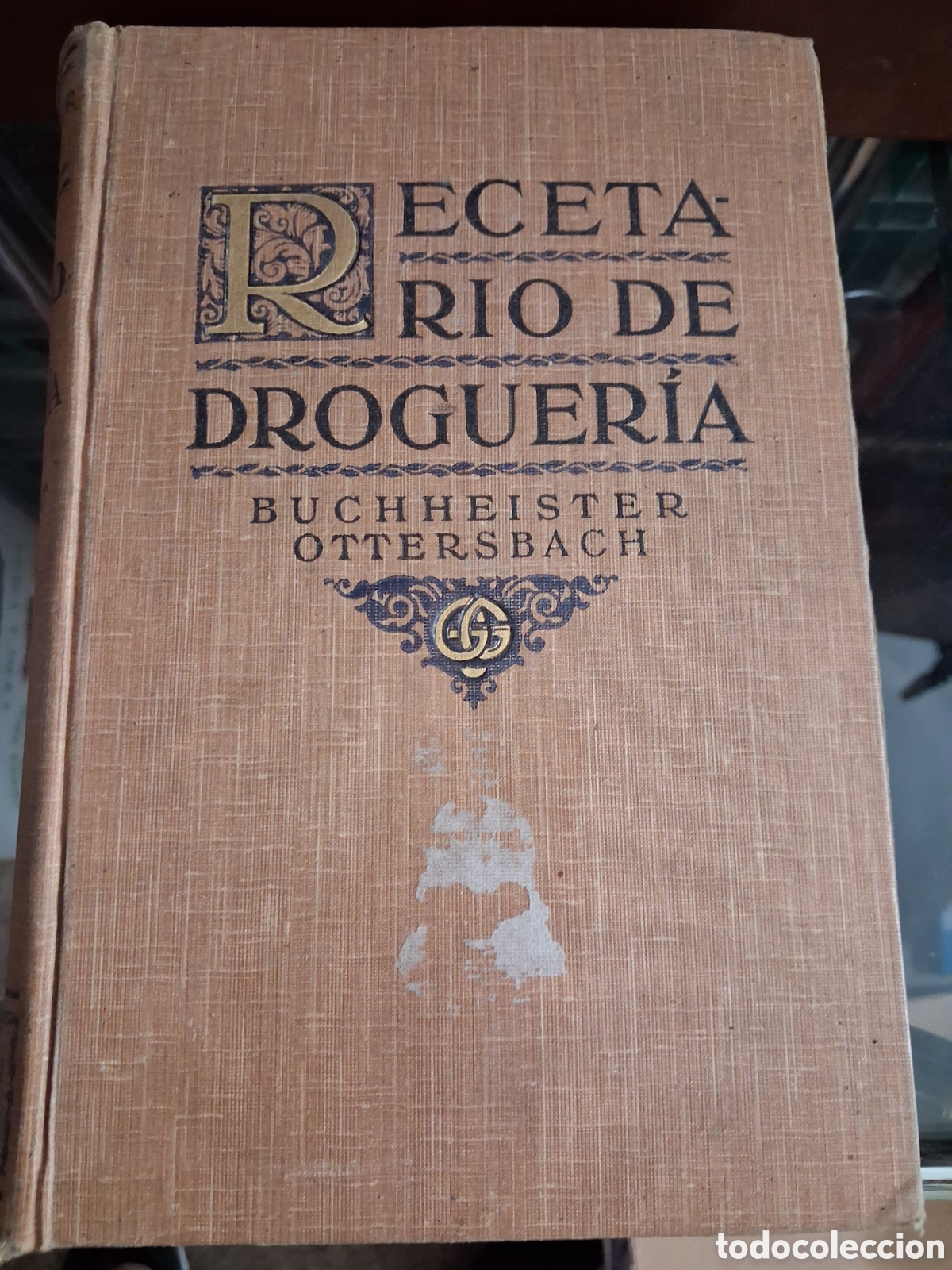 Livres: ANTIGUO LIBRO RECETARIO DE DROGUERIA 1926