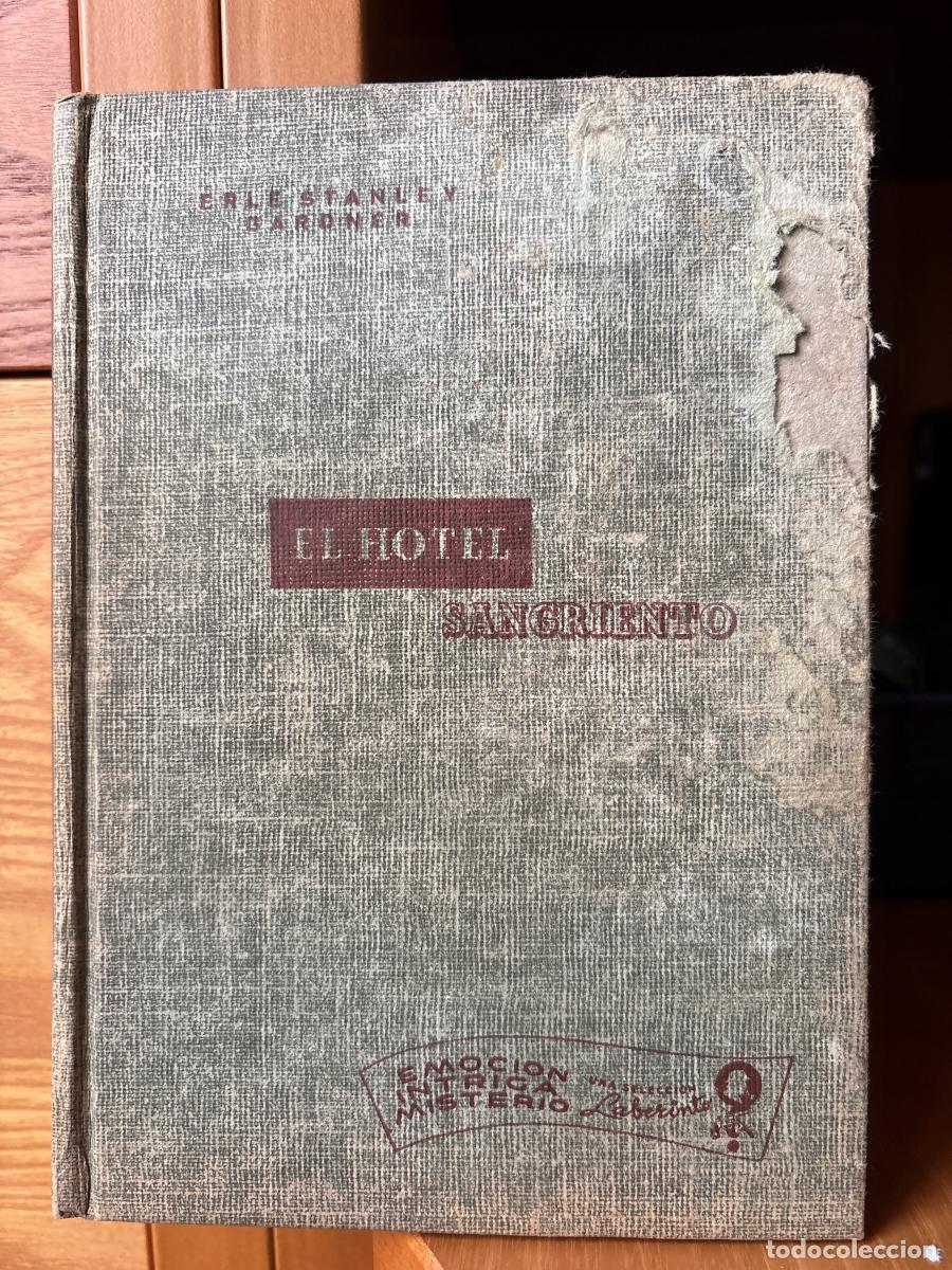 Libros: El hotel sangriento - Erle Stanley Gardner. Traducci&oacute;n: Mar&iacute;a del refugio Contreras tdk867