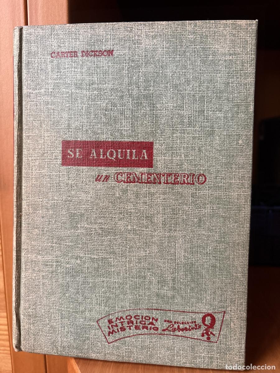 Libros: Se alquila un cementerio - Carter Dickson. Traducci&oacute;n: tdk867