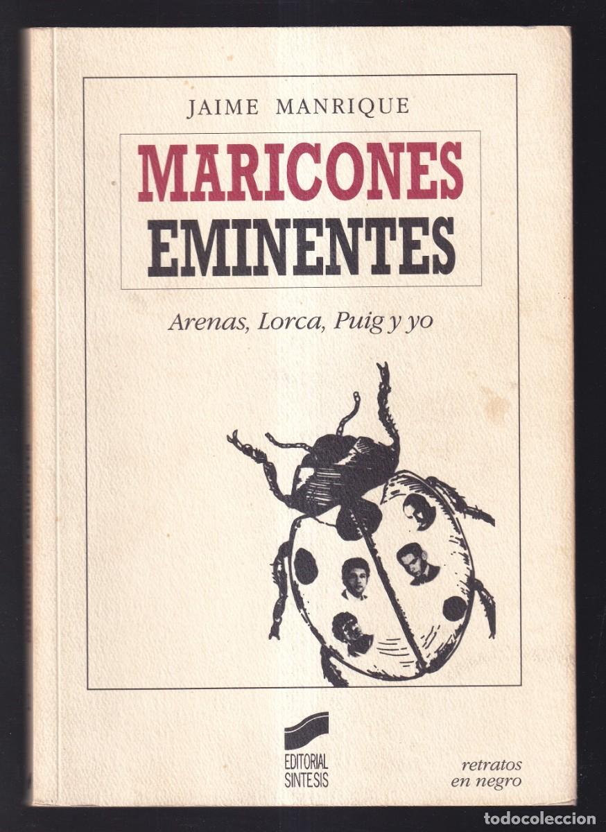Libros: Jaime Manrique. *Maricones eminentes. Arenas, Lorca, Puig y yo* S&iacute;ntesis 2000.