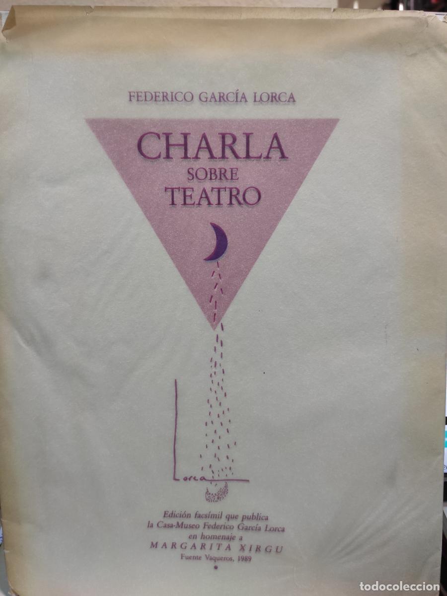 Libros: CHARLA SOBRE TEATRO - Federico Garc&iacute;a Lorca.
