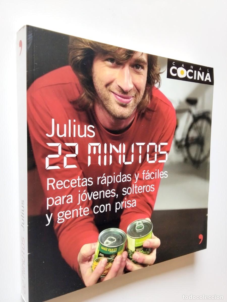 Livros em segunda m&atilde;o: Julius - 22 Minutos. Recetas r&aacute;pidas y f&aacute;ciles para j&oacute;venes, solteros y gente con prisa