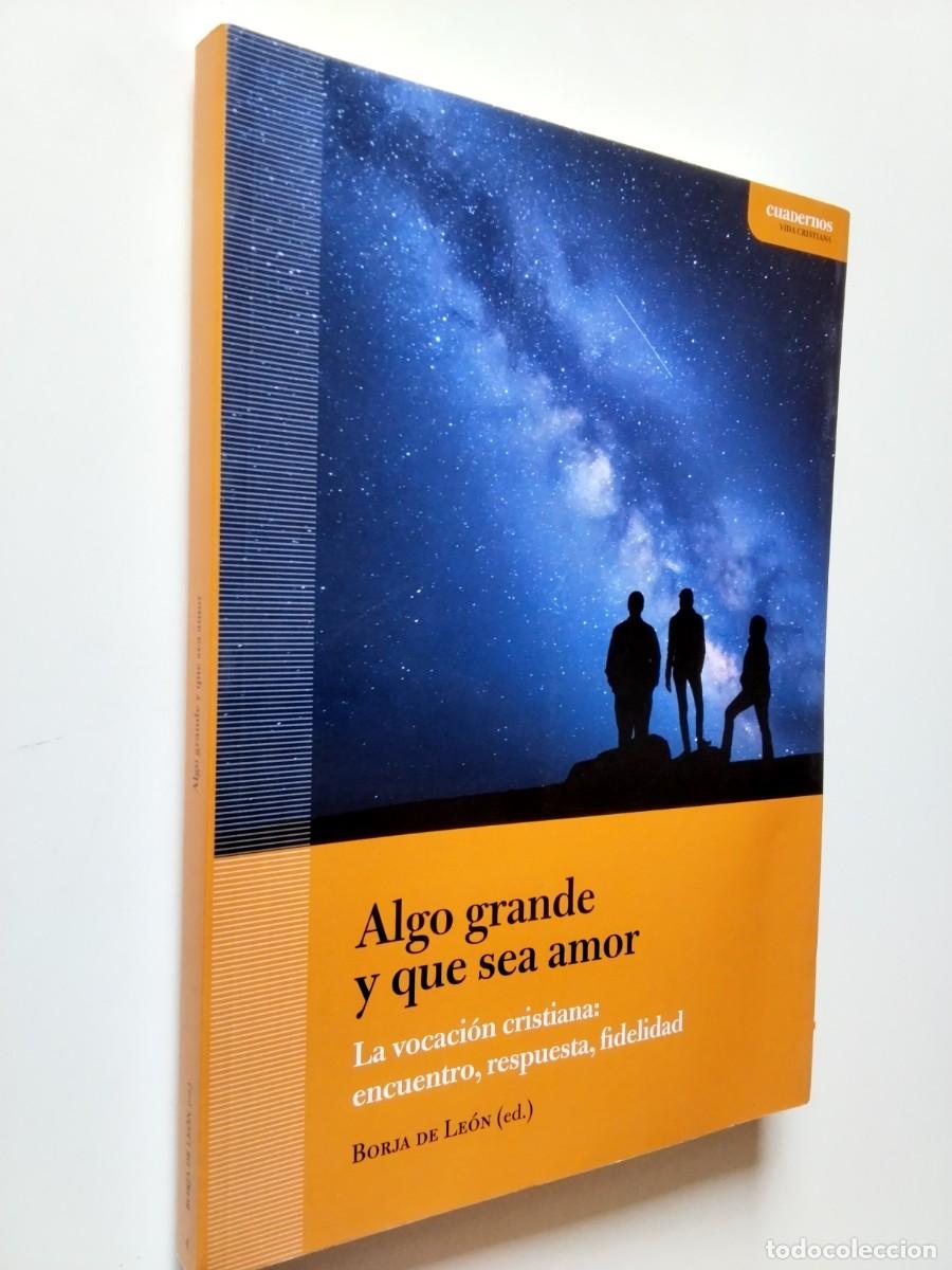 Livros em segunda m&atilde;o: Borja de Le&oacute;n (ed.) - Algo grande y que sea amor. La vocaci&oacute;n cristiana: encuentro, respuesta, fidel