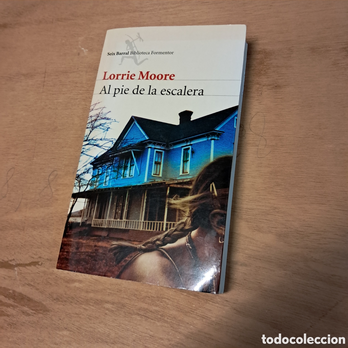 Libros: Lorrie Moorie, Al pie de la escalera, Seux Barral