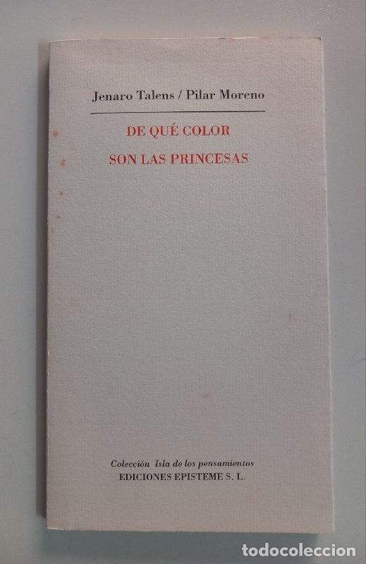 Libros: De qu&eacute; color son las princesas. - TALENS, Jenaro; MORENO, Pilar: