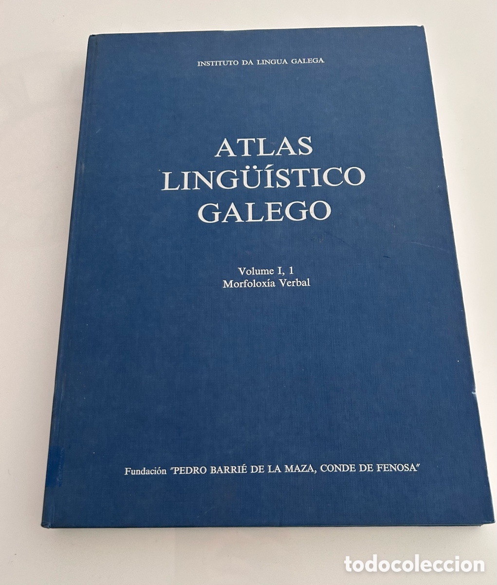 Libros: ATLAS LING&Uuml;&Iacute;STICO GALEGO. VVAA. INSTITUTO DA LINGUA GALEGA. FUNDACI&Oacute;N PEDRO BARRI&Eacute; DE LA MAZA
