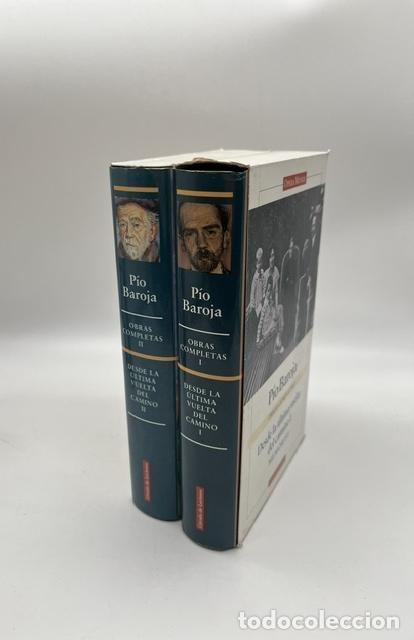 B&uuml;cher: BAROJA, P&iacute;o. - Obras completas. Desde la &uacute;ltima vuelta del camino. 2 vol&uacute;menes. Memorias.