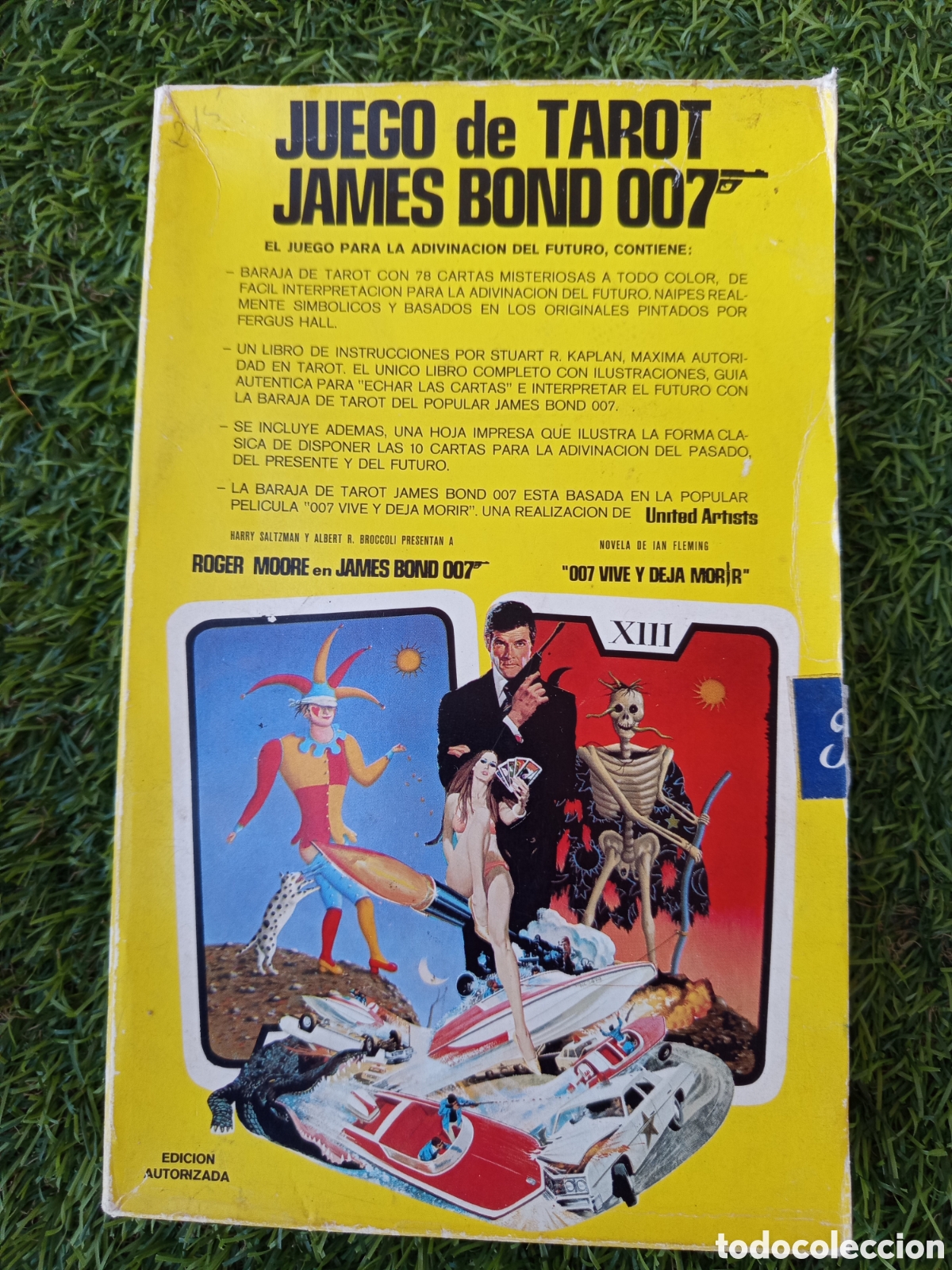 Libros: Juego de tarot James Bond 007 distribuido por Heraclio fournier
