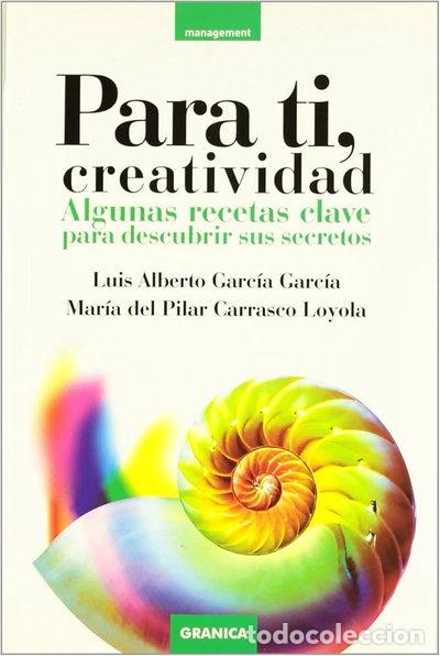 Libros: Para ti, creatividad- 9788475774138