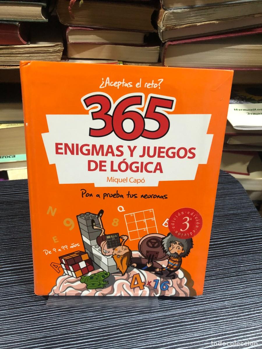 Libri di seconda mano: 365 enigmas y juegos de l&oacute;gica Miquel Cap&oacute;