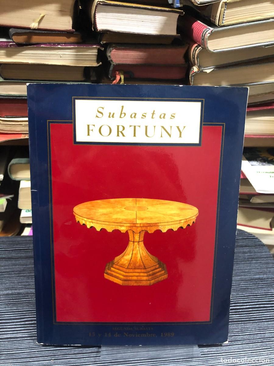Libros: Cat&aacute;logo Subastas Fortuny (13 y 14 Nov. 1989) Subastas Fortuny