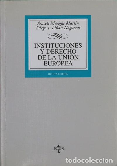 Libros: Instituciones y Derecho de la Uni&oacute;n Europea- 9788430942992