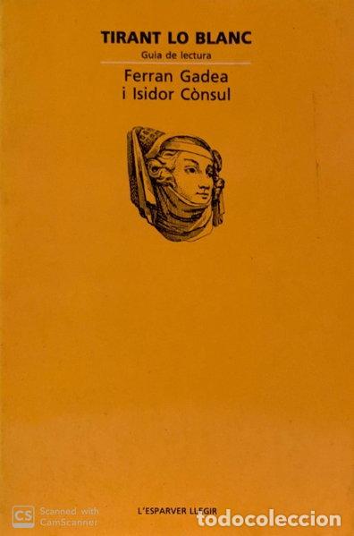 Libros: Tirant lo Blanc. Gu&iacute;a de lectura- 9788474105087