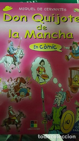Libros: Don Quijote de la Mancha en c&oacute;mic- 9788497364669