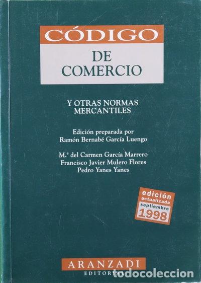 Libros: C&oacute;digo de Comercio y otras normas mercantiles- 9788481939286