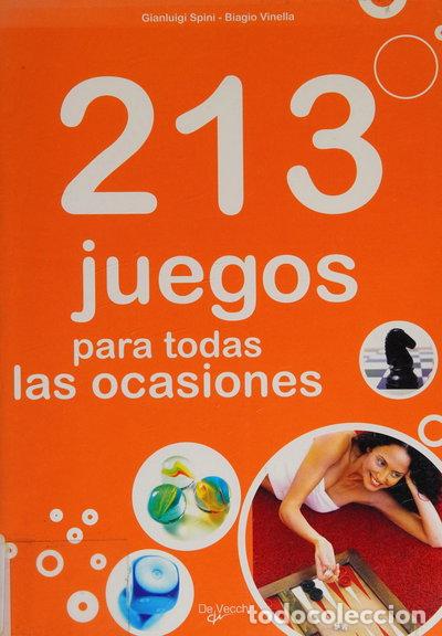 Libros: 213 juegos para todas las ocasiones- 9788431534707