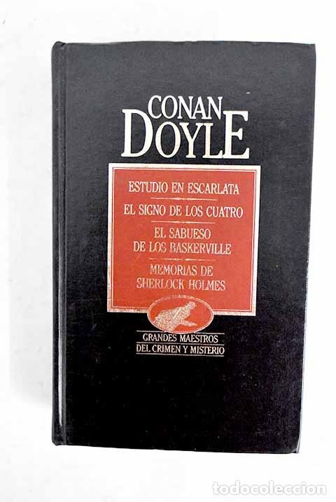 B&uuml;cher: Estudio en escarlata; El signo de los cuatro; El sabueso de los Baskerville.- Conan-Doyle, Arthur