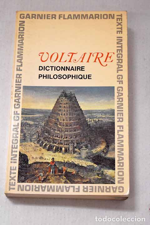 books: Dictionnaire philosophique.- Voltaire