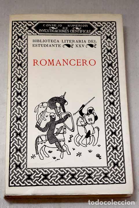 Libros: Romancero: : C.S.I.C., Aldecoa.