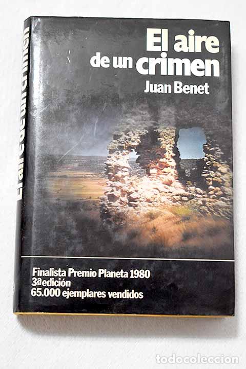 Libros: El aire de un crimen.- Benet, Juan