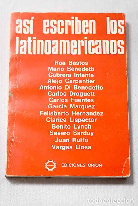 Livros em segunda m&atilde;o: As&iacute; escriben los latinoamericanos