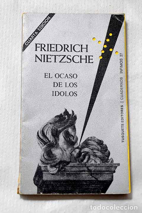 Livros em segunda m&atilde;o: El ocaso de los &iacute;dolos.- Nietzsche, Friedrich