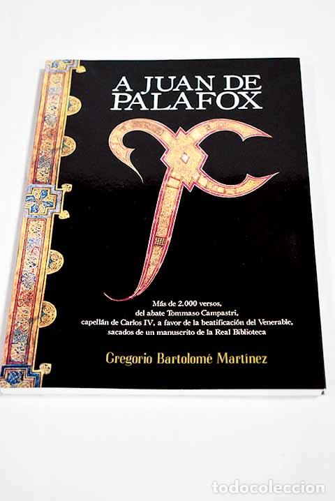 Libros: Poema italiano en honor de Don Juan de Palafox y Mendoza.- Bartolom&eacute; Mart&iacute;nez, Gregorio