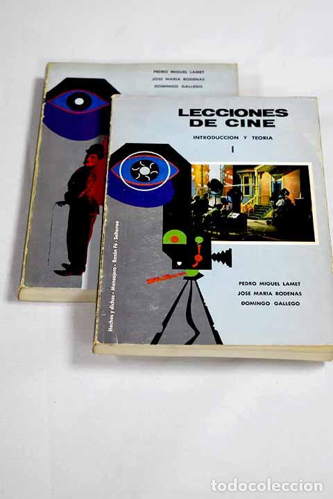 Libros: Lecciones de cine: Lamet, Pedro Miguel.- Lamet, Pedro Miguel