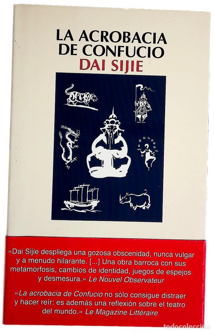 B&uuml;cher: La acrobacia de Confucio - Dai, Sijie; Soriano Marco, Jos&eacute; Antonio