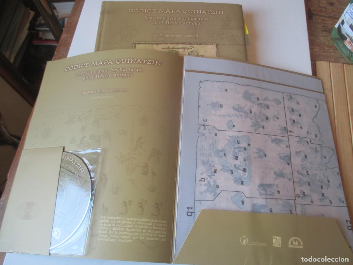 Libros: LUZ MAR&Iacute;A MOHAR C&oacute;dice mapa Quinatzin (libro+mapa+DVD W41437 - Foto 2