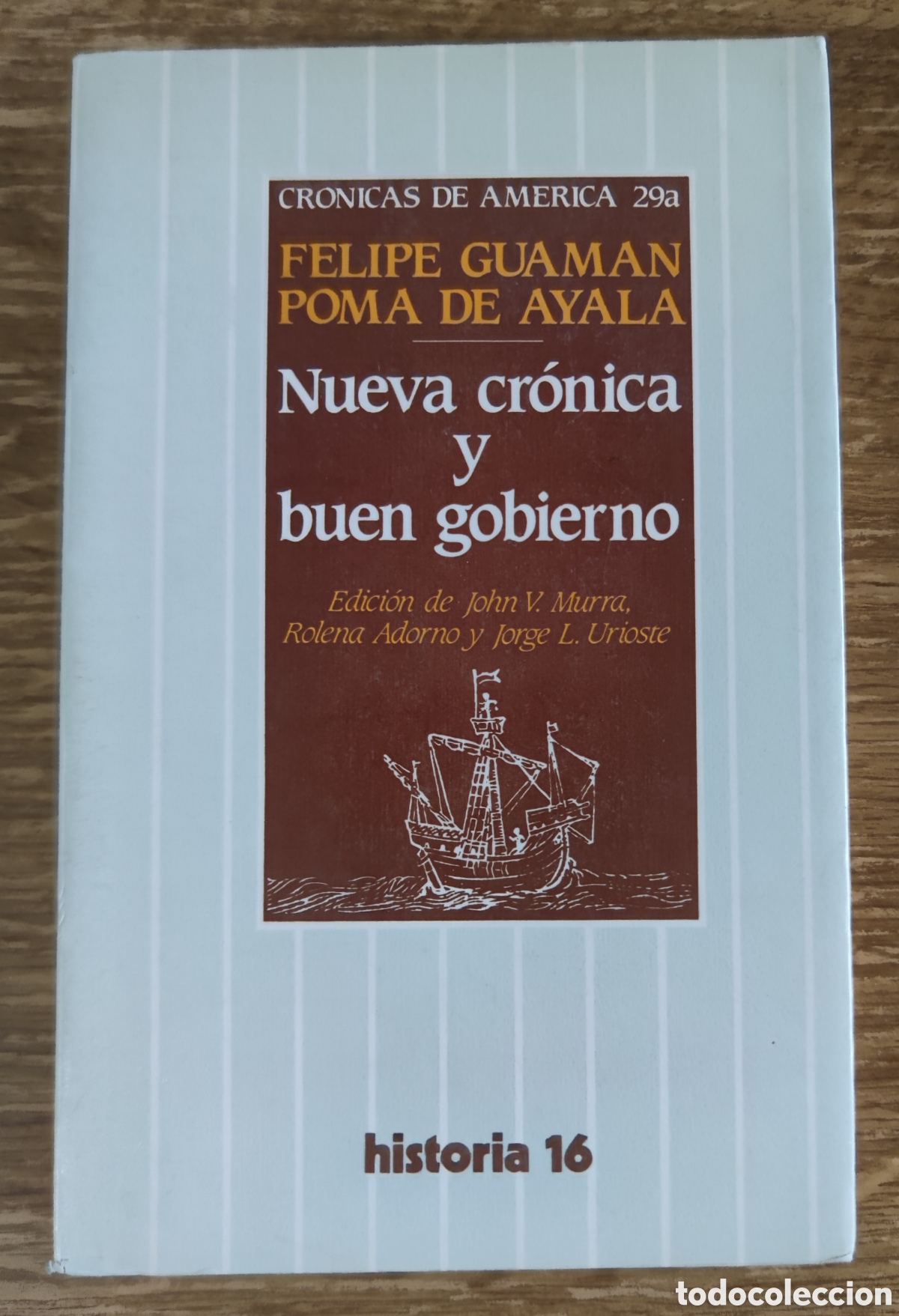books: Libro - Nueva cr&oacute;nica y buen gobierno. Tomo 29a (1987) Felipe Guaman Poma de Ayala