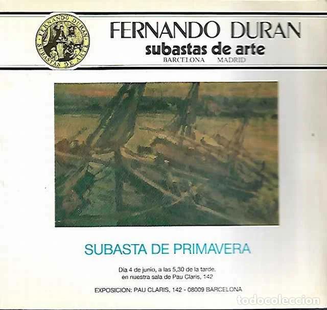B&uuml;cher: Subastas de primavera - Fernando Duran