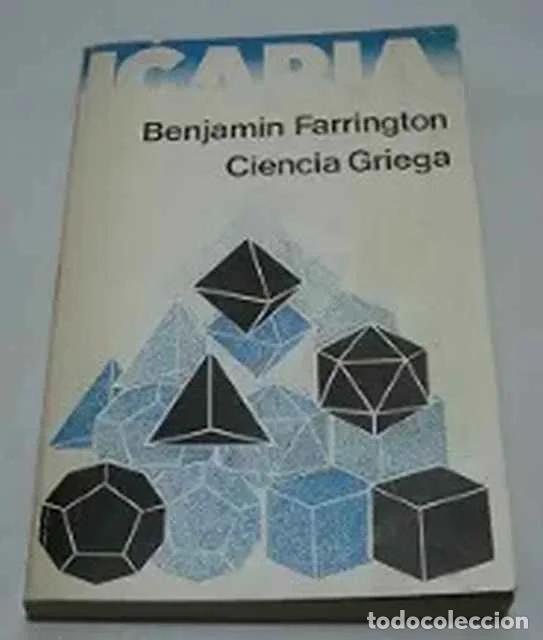 books: Ciencia Griega - Benjam&iacute;n Farrington