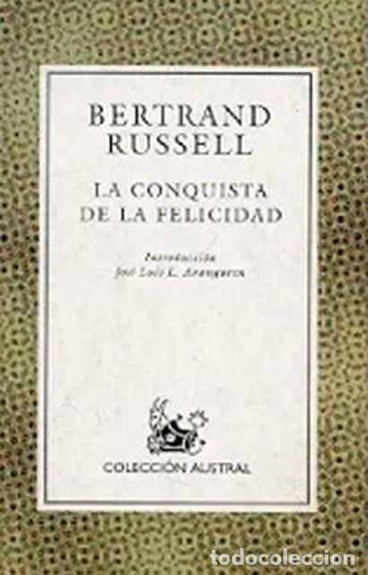 books: La conquista de la Felicidad - Russell, Bertrand