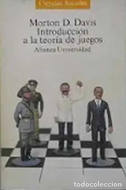 Libros: Introducci&oacute;n a la teor&iacute;a de juegos - Morton D. Davis