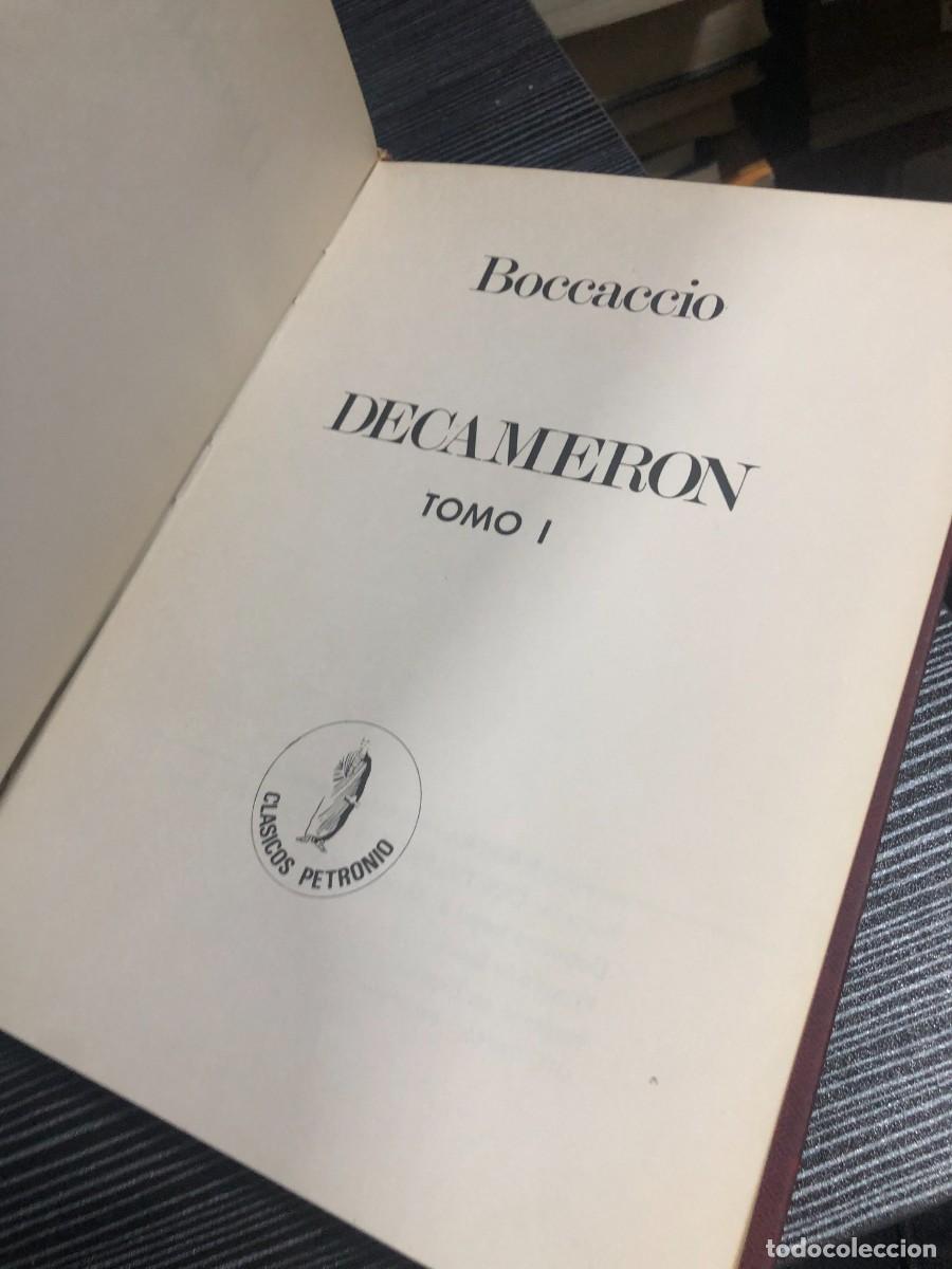 Libros: Decamer&oacute;n (Tomo I) Boccaccio (Cl&aacute;sicos Petronio) - Foto 2