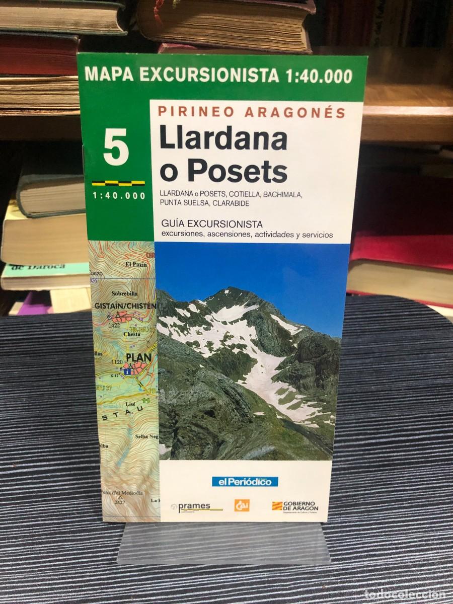 Libros: Mapa / Gu&iacute;a 5: Llardana o Posets Prames / El Peri&oacute;dico / Gobierno de Arag&oacute;n