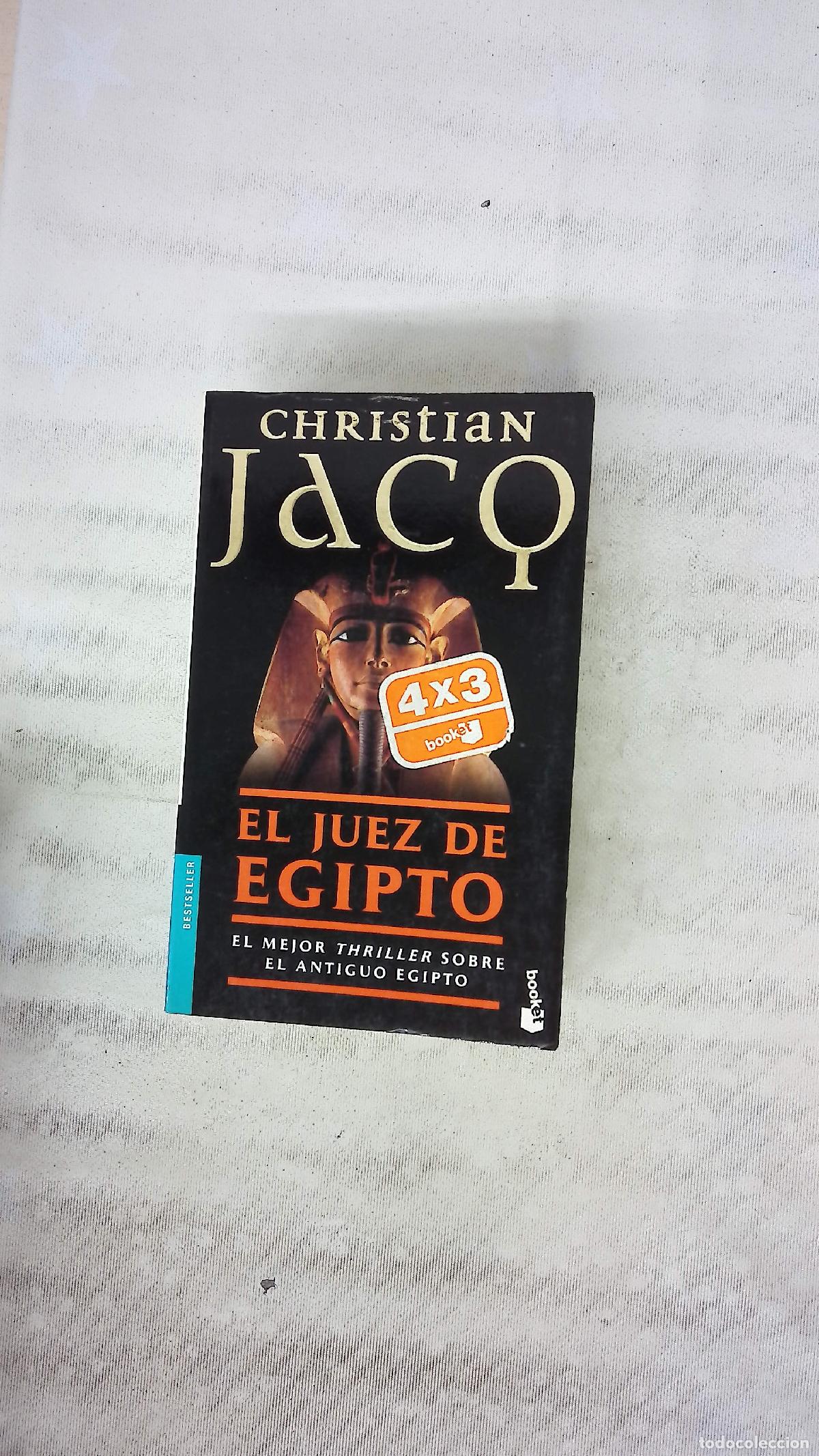 Libros: El juez de egipto - Jacq, Christian