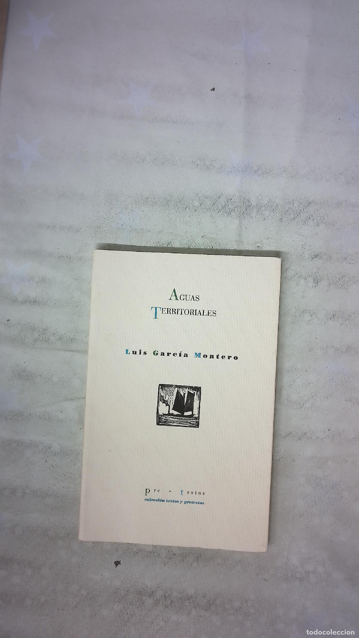 Libros: Aguas territoriales - Garc&iacute;a Montero, Luis